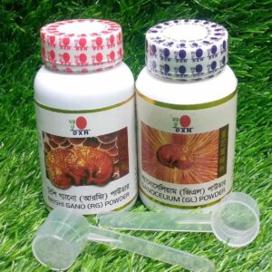 Reishi Gano (RG) I Ganoderma Lucidum (GL)) I RG+GL I 130gm Powder