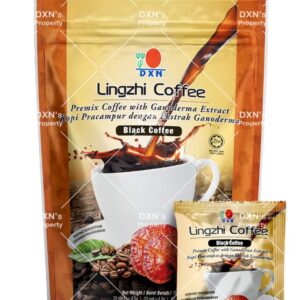 DXN Lingzhi Black Coffee I ব্লাক কফি I 20 Sachets