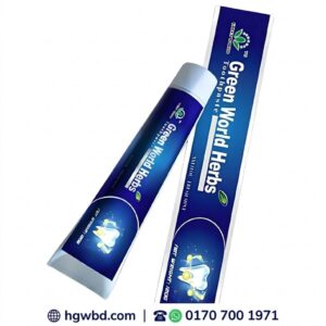 Green World Herts Toothpaste – herbal toothpaste for healthy teeth and gums – hgwbd.com